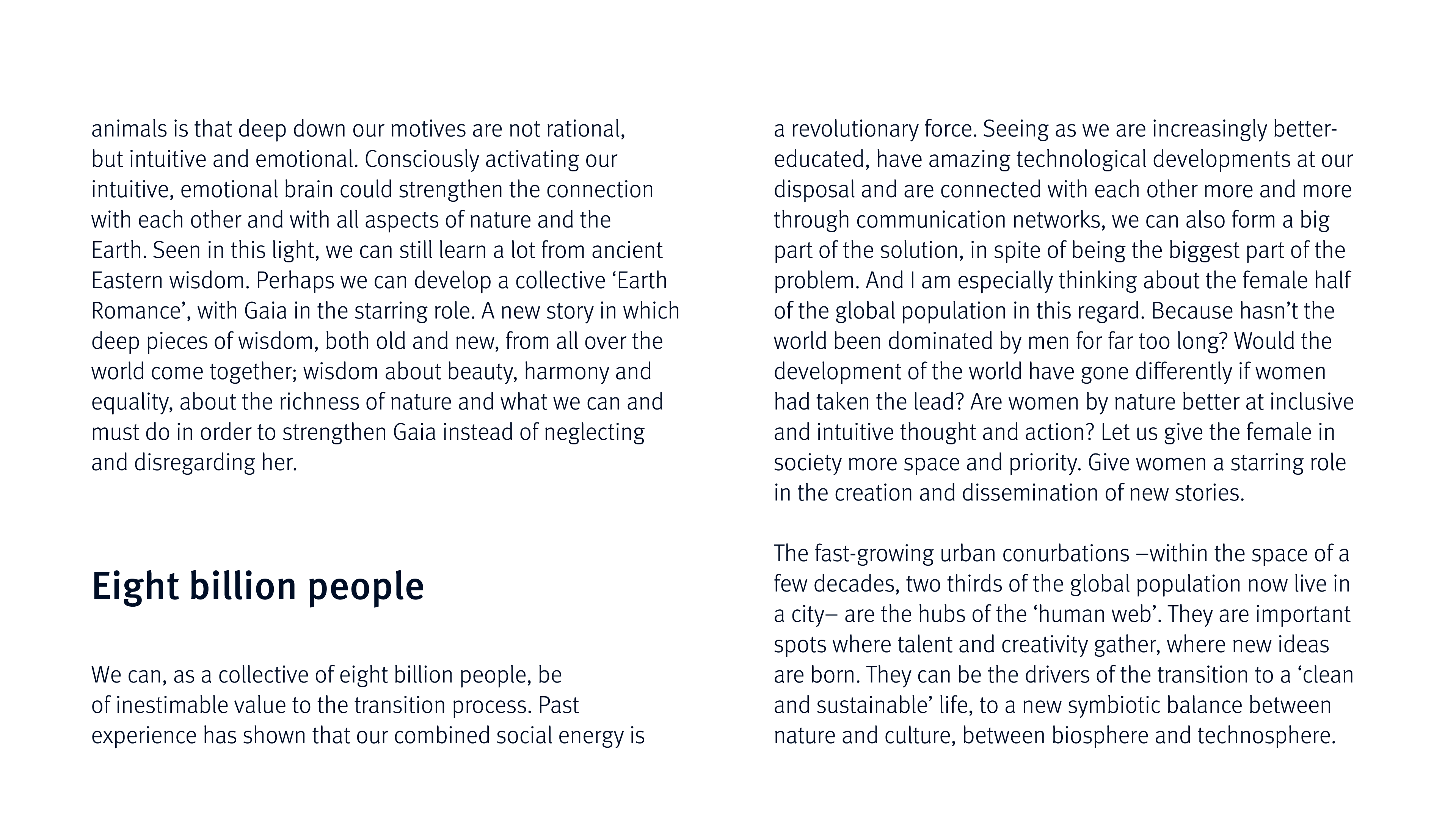 animals is that deep down our motives are not rational, but intuitive and emotional  Consciously activating our intui   